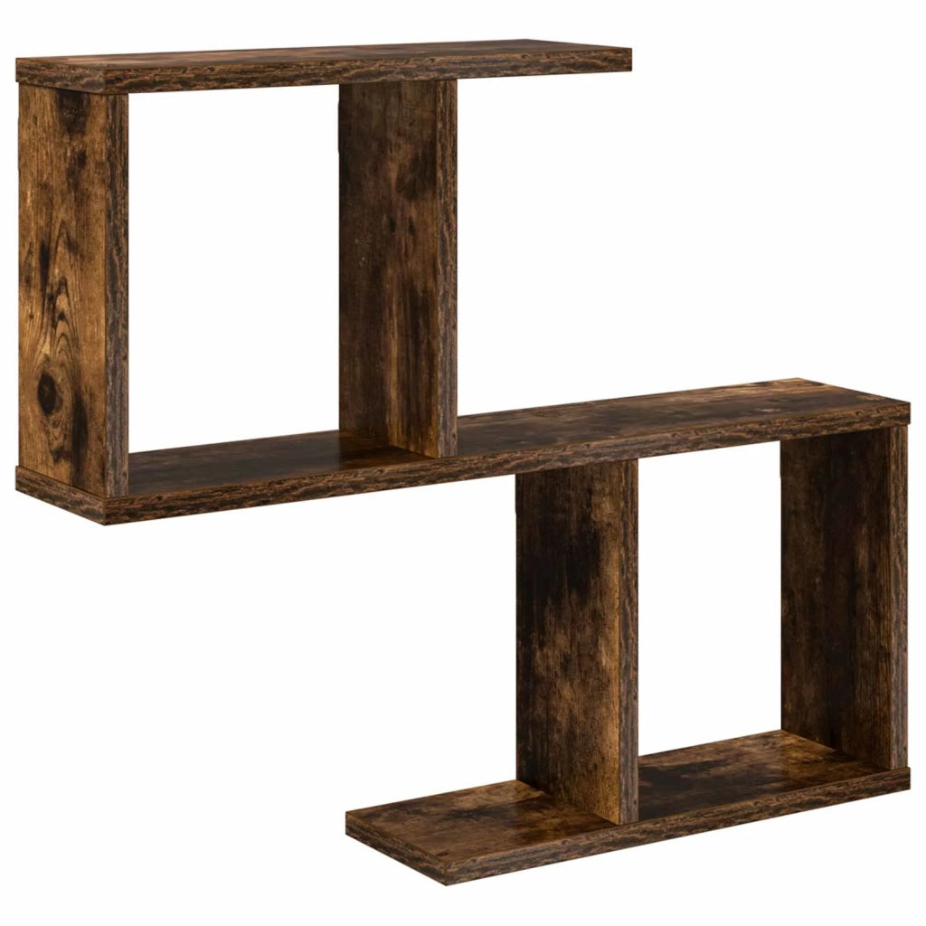Scaffale da parete Rovere Fumo 60 x 12 x 50,5 cm 8012264