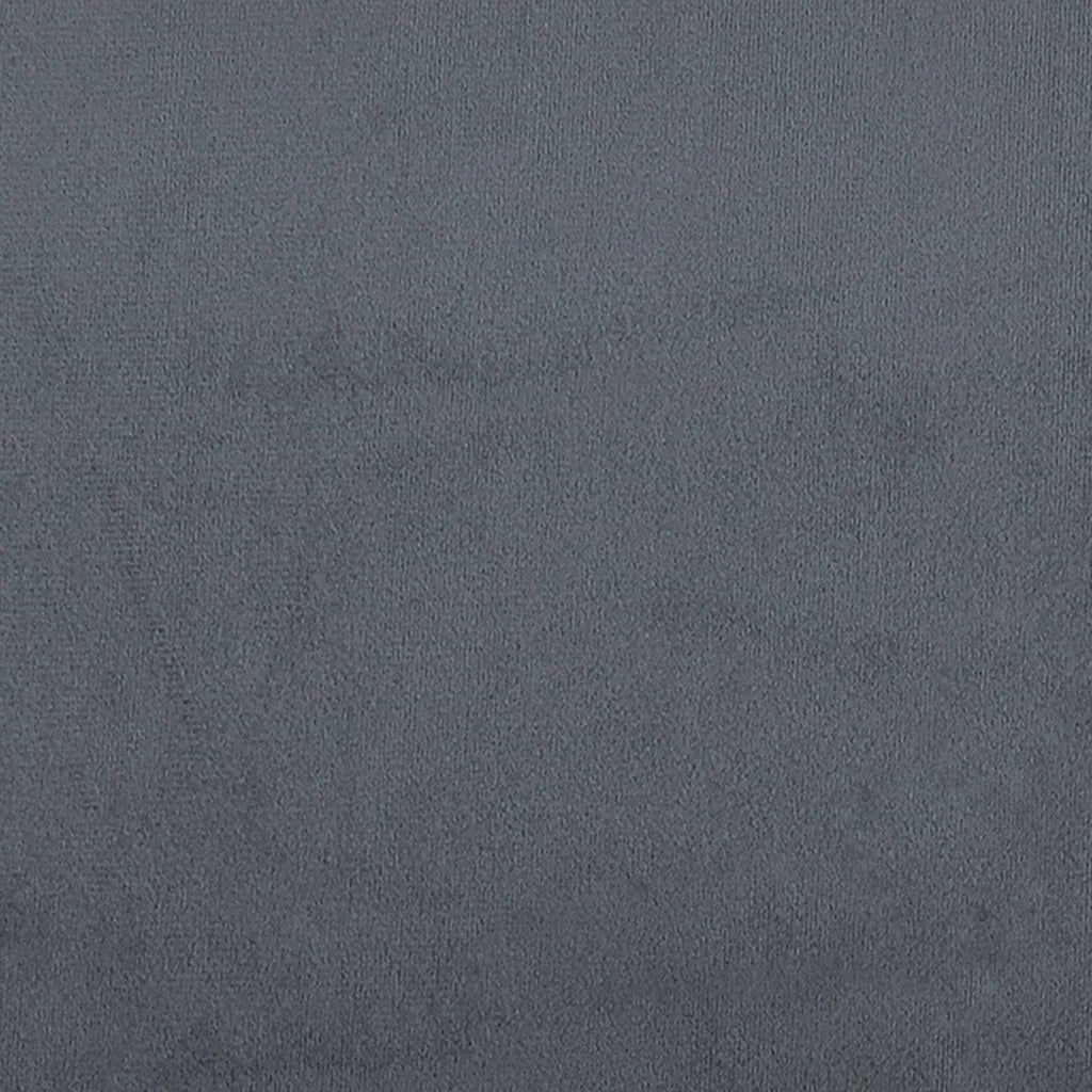 Cuscino per Schiena | Cuscino dorsale Grigio scuro 140 x 50 cm Tessuto in Cords