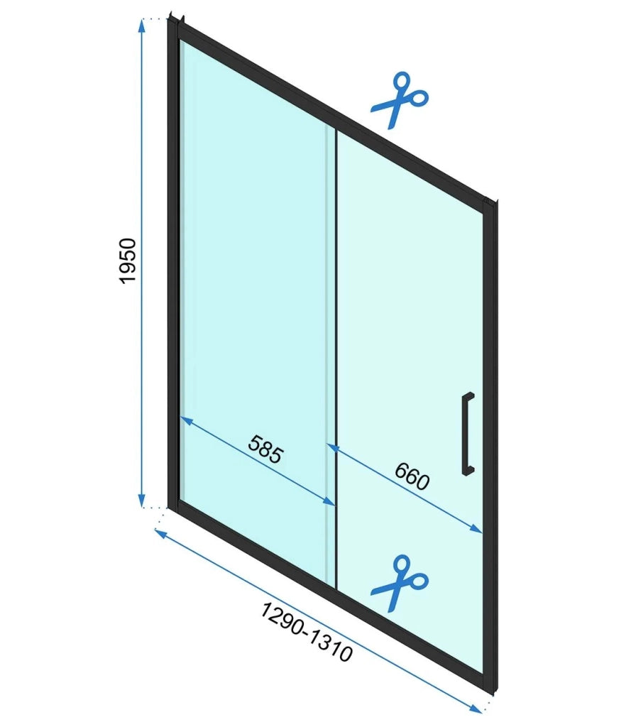 Cabina Doccia Rapid Slide Chrom 160x90