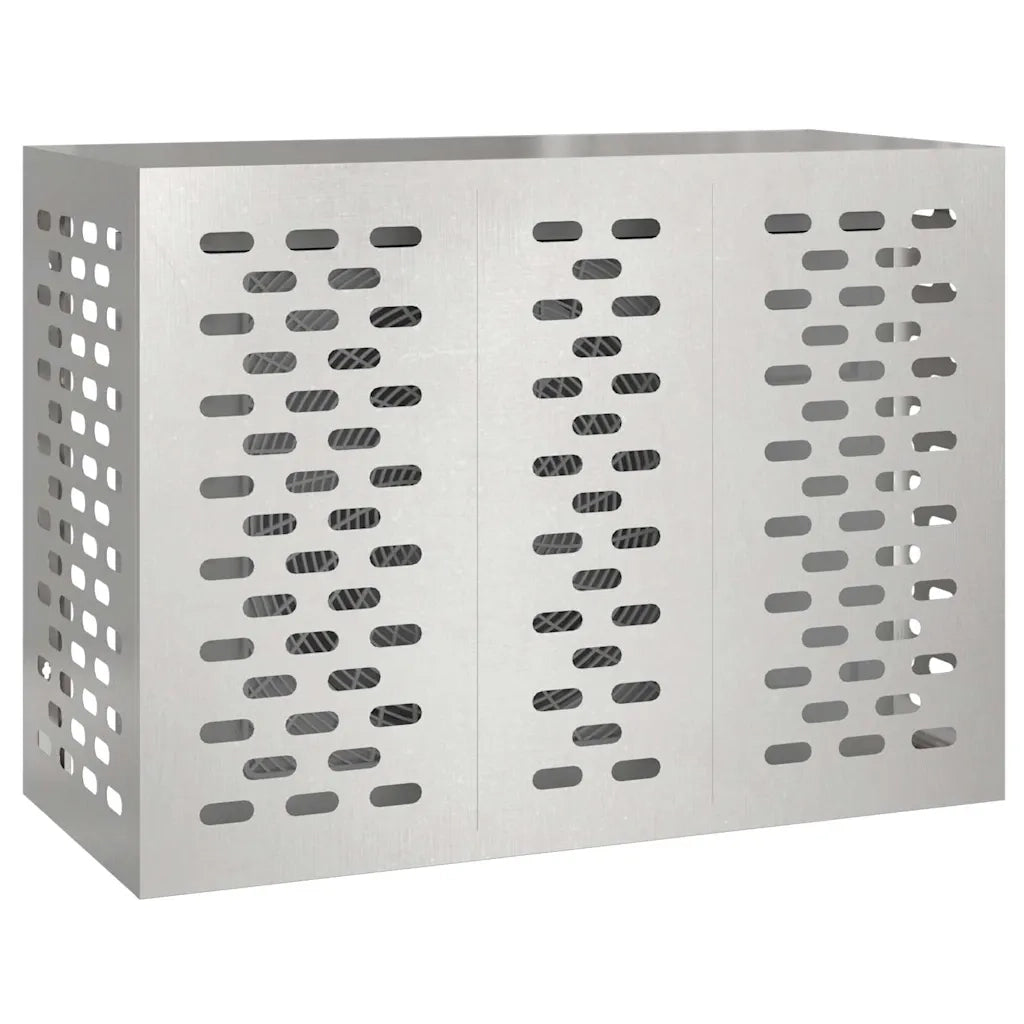 Copertura per condizionatore d'aria Argento 110 x 50 x 80 cm 865908