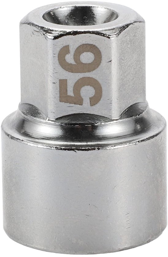 Chiave a stella per ruote #56 3/4" diametro - 20 punti di aggancio - Anti-furto - Chiave a stella per dadi - Acciaio inossidabile - Per Porsche Boxster/911/Cayenne/Macan - Chiave a stella per dadi