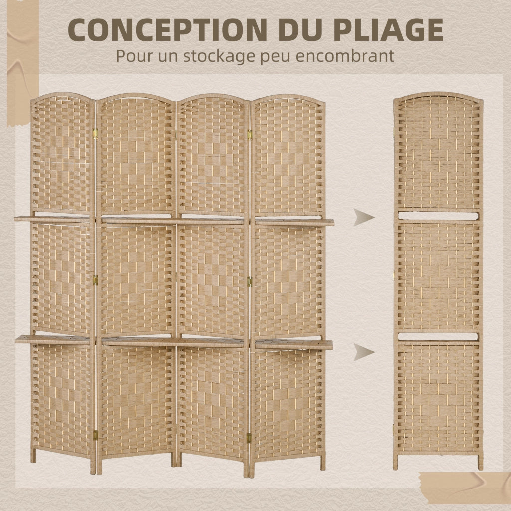 Libreria divisorio 4 ante ¨C Minimal ¨C legno 160x170 cm