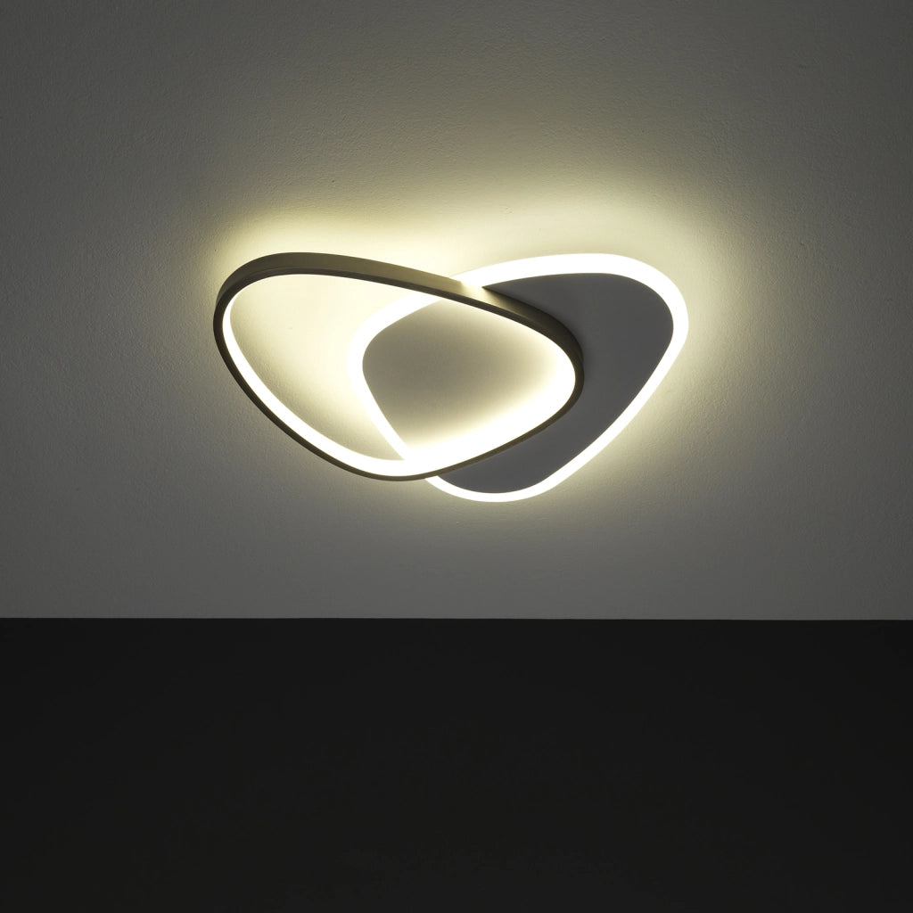 Plafoniera led CALEA nichel