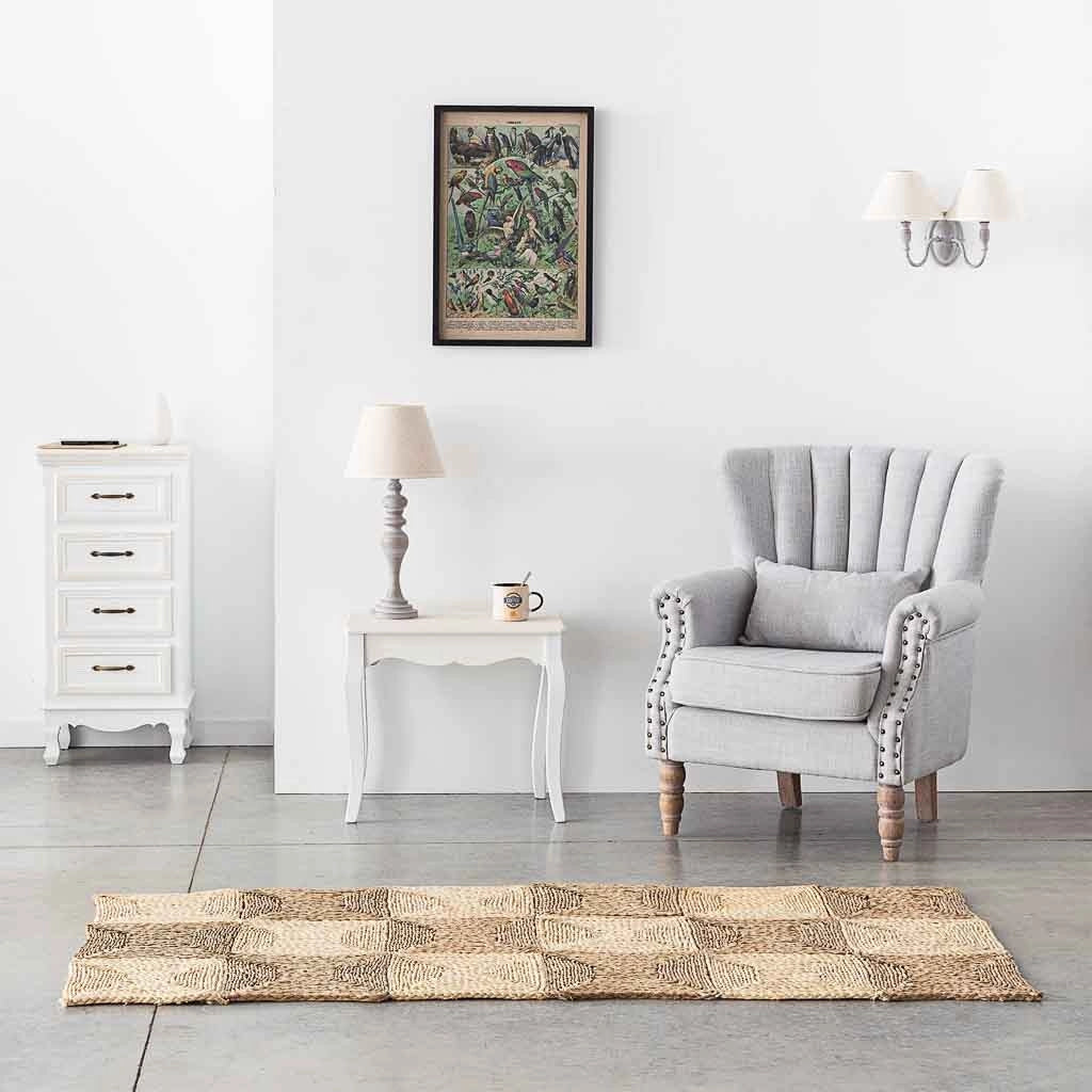Quadro legno e stoffa 40x60x2,5h