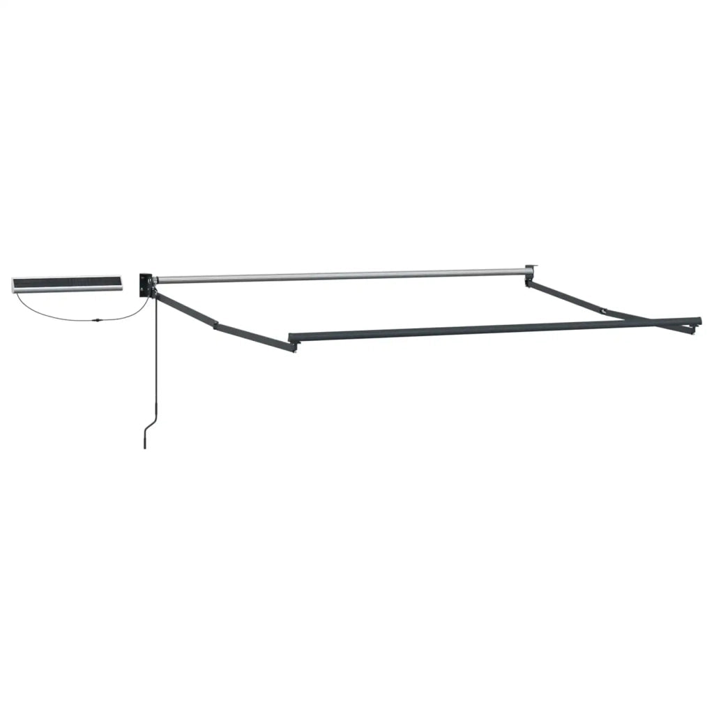 Tettuccio Elettrico Retrattile Blu, Bianco, Antracite 3 x 2,5 m 3420101