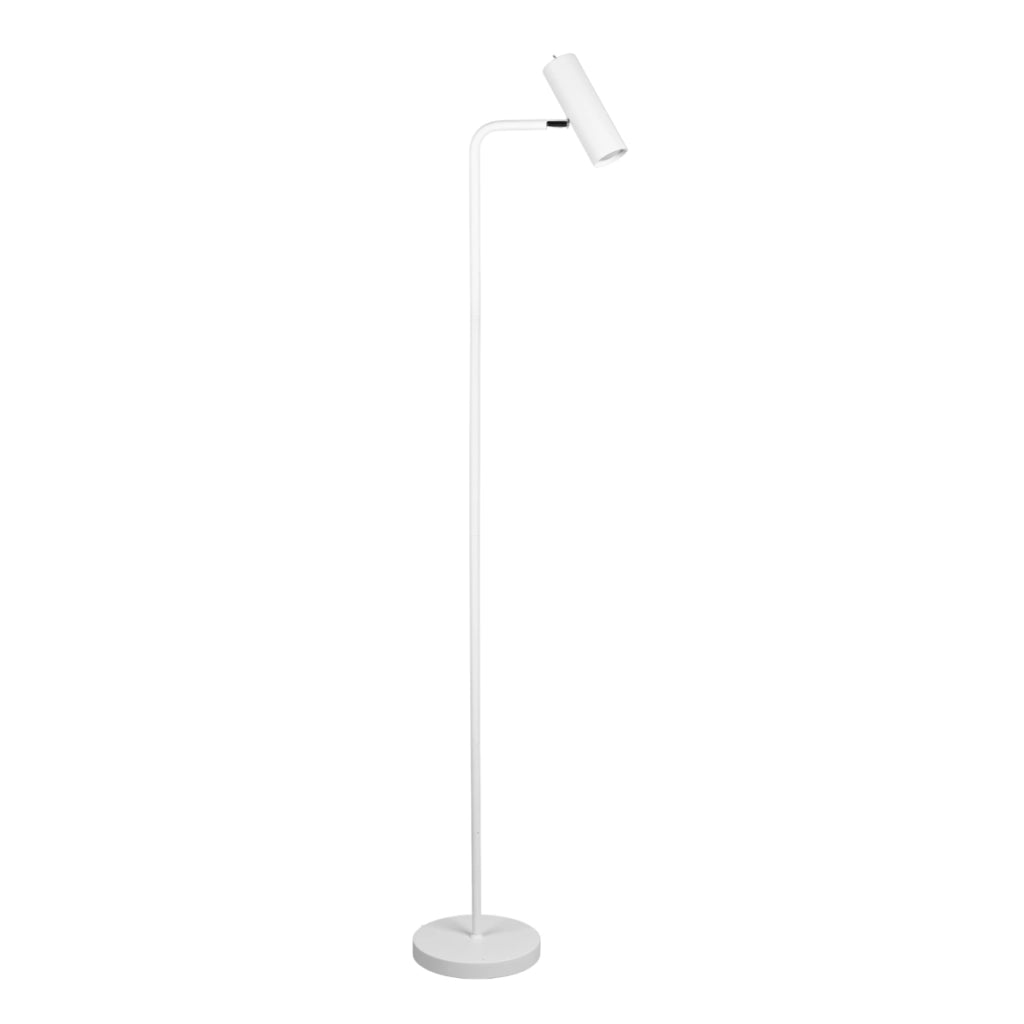 Lampada da terra MARLEY bianca metallo GU10 151cm Trio