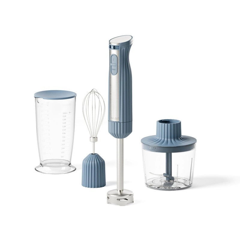 Frullatore a immersione con accessori Sous Chef – Blu navy