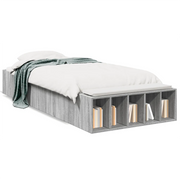 Letto singolo | Letto per adulti | Giroletto senza Materasso Rovere Sonoma 90x190 cm