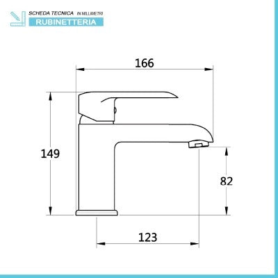Set miscelatori lavabo e bidet cromati serie Dalila piletta inclusa