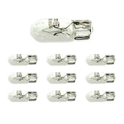 10 Lampade Alogene T10 W5W 24V 5W Tutto Vetro W2,1x9,5d per Camion e Veicoli 24V