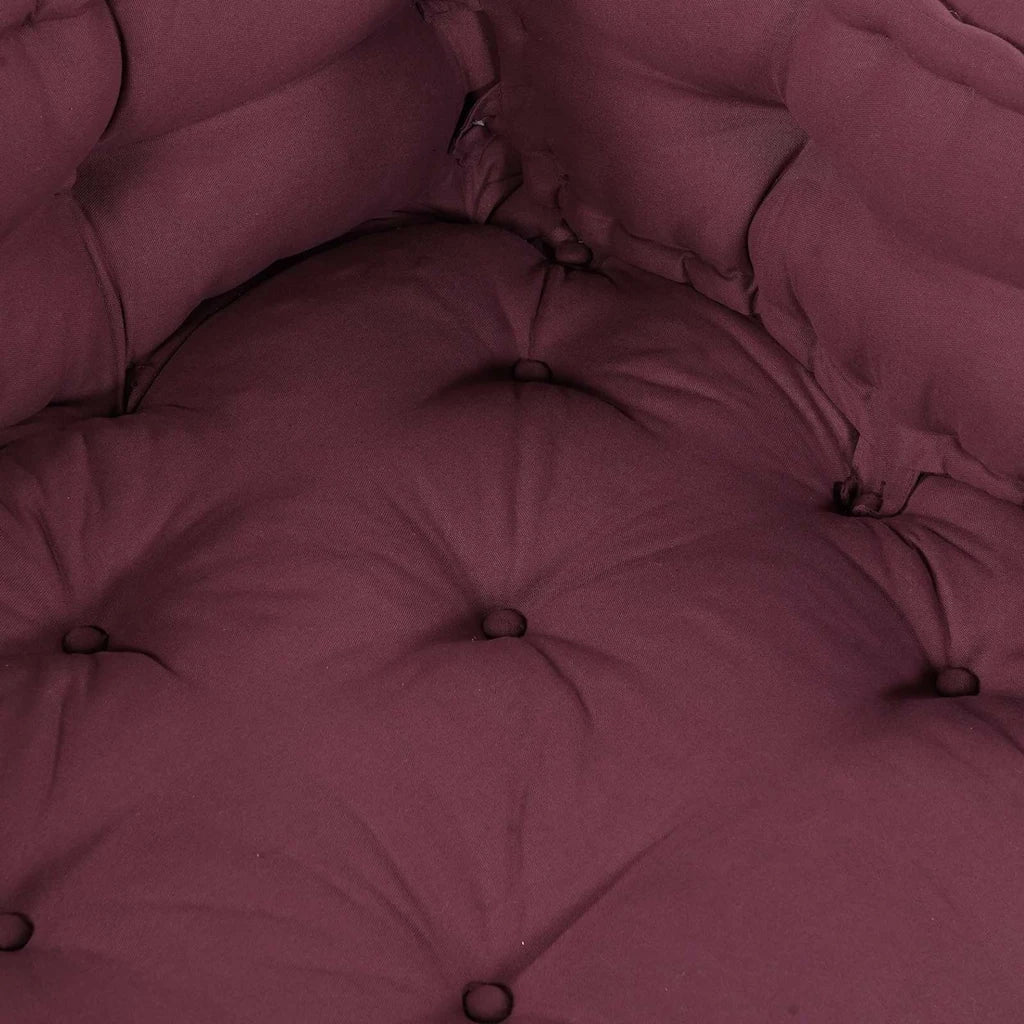 Cuscino per Divano Pallet 3 pcs Bordeaux 120 x 80 x 38 cm 4019086