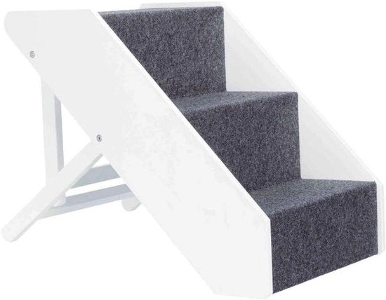 Scaletti per Animali 3 Livelli 40 × 67 cm Bianchi