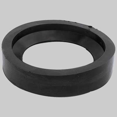 Guarnizione sotto vaso nera per curva WC  DM 125 esterno     MADE IN ITALY
