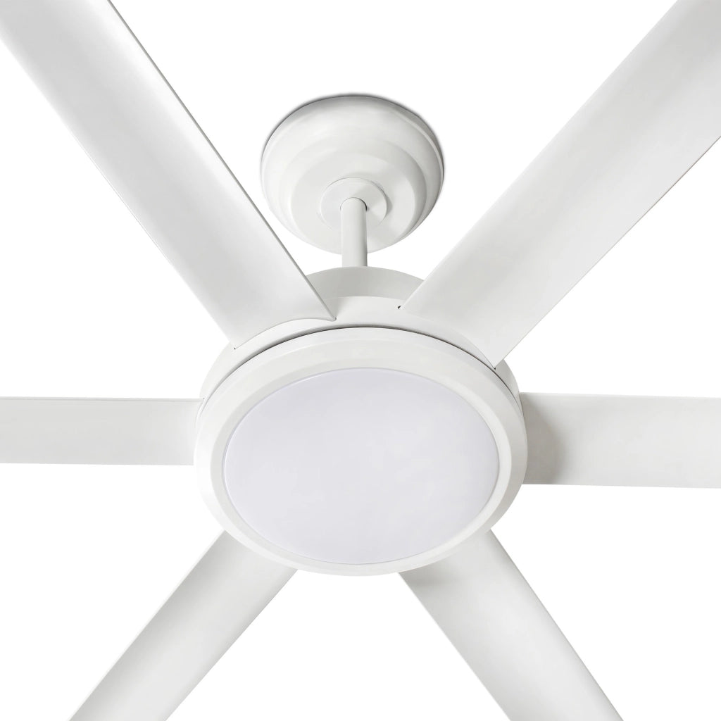 ROTTERDAM 30 XXL, Ventilatore con Luce, Faro Barcelona