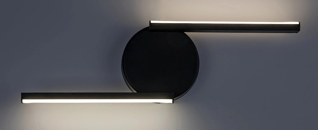 Applique LED minimalista 8W nera Sabira 71122 Rabalux