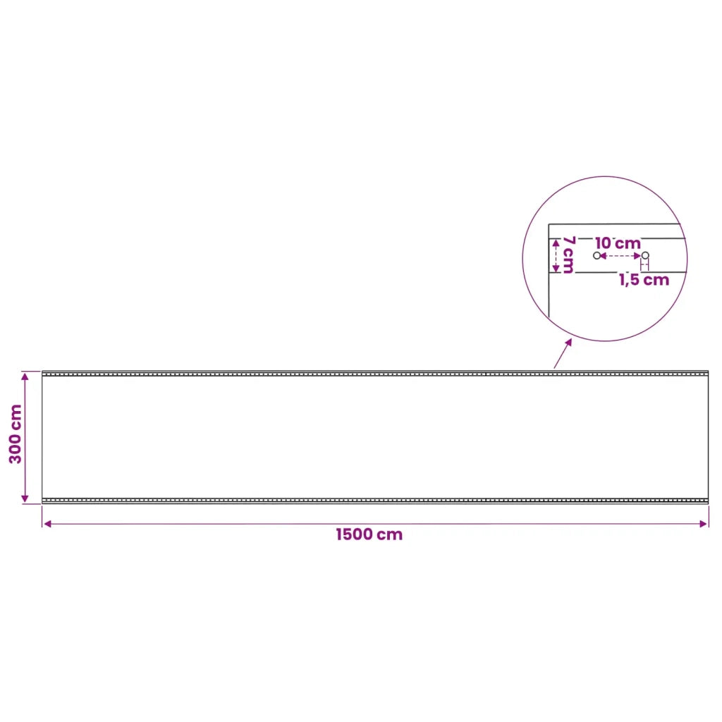 Telo con Occhielli 2 pz Verde 3 x 15 m 260 gsm PE 3429761