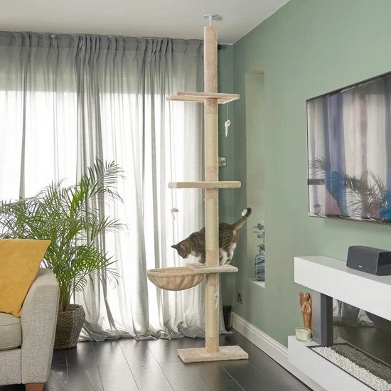 Casetta di gioco per gatti / grande albero da scalare per gatti