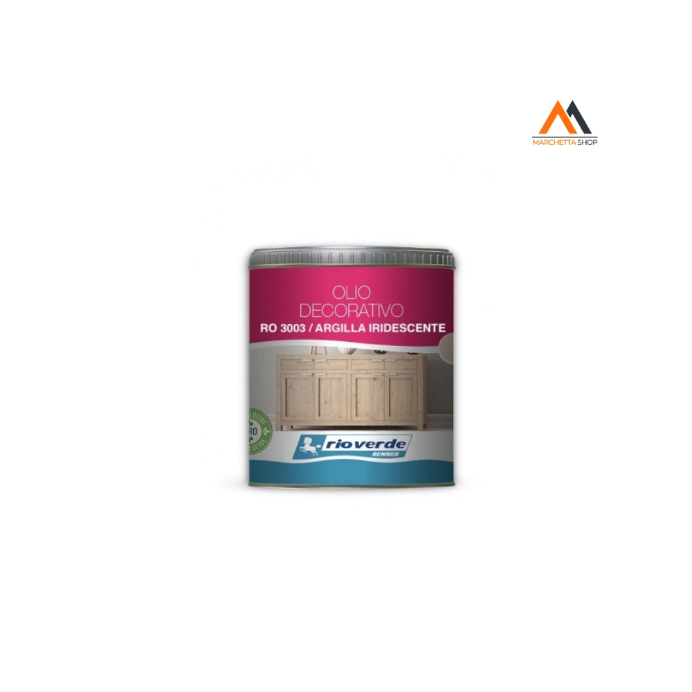 OLIO DECORATIVO ARGILLA IRIDESCENTE 500 ML