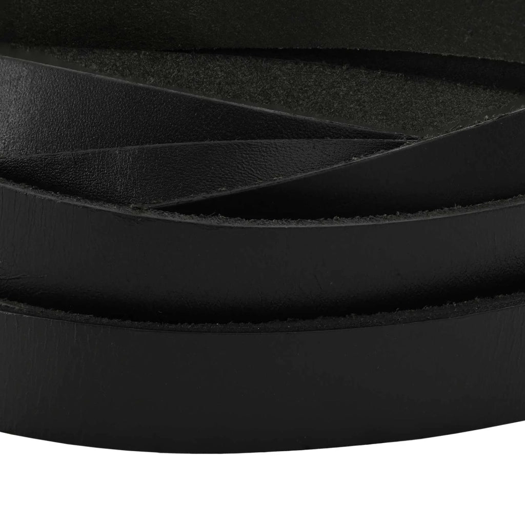 Cinturino in pelle Nero 1000 x 2 cm Pelle 42034150