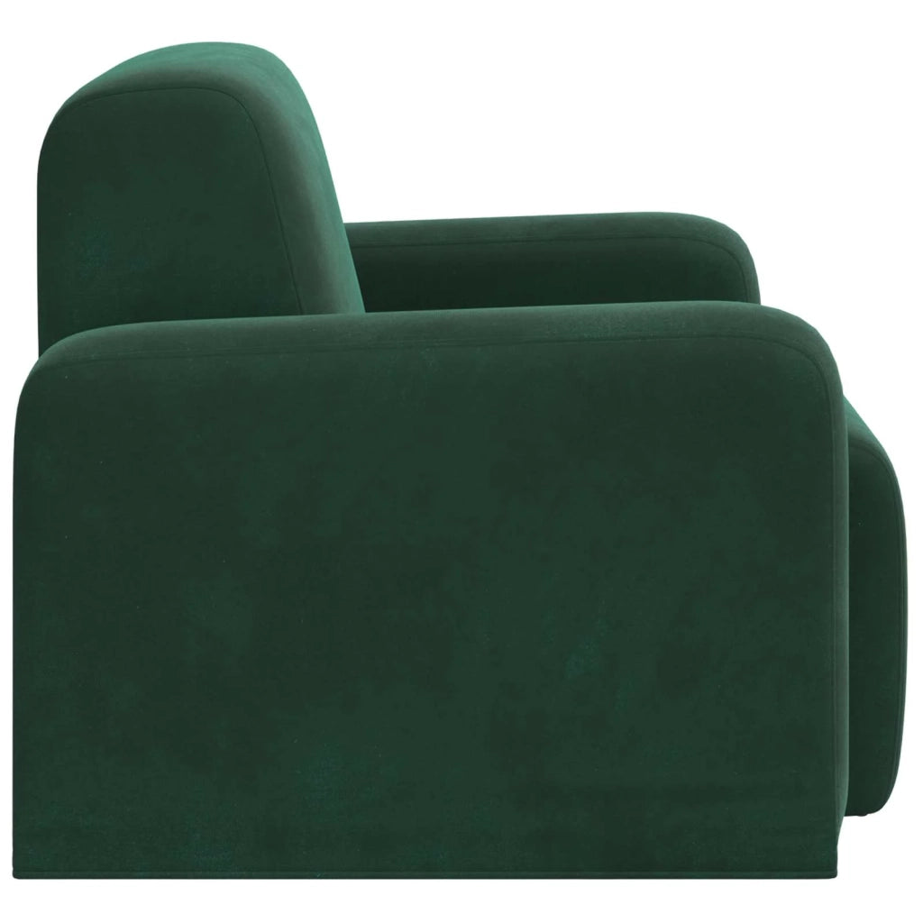 Poltrona Verde Scuro Velluto (V) 42042431