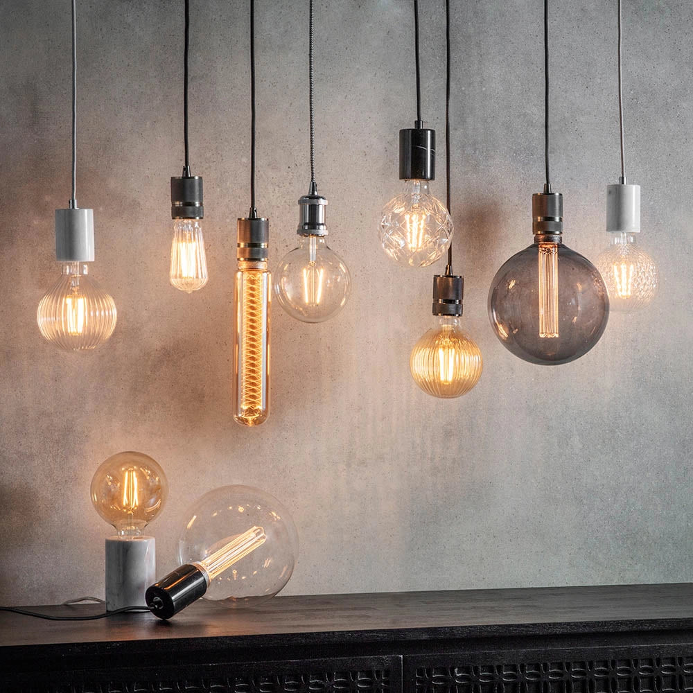 Sospensione industriale URBAN nero cromo E27 Endon