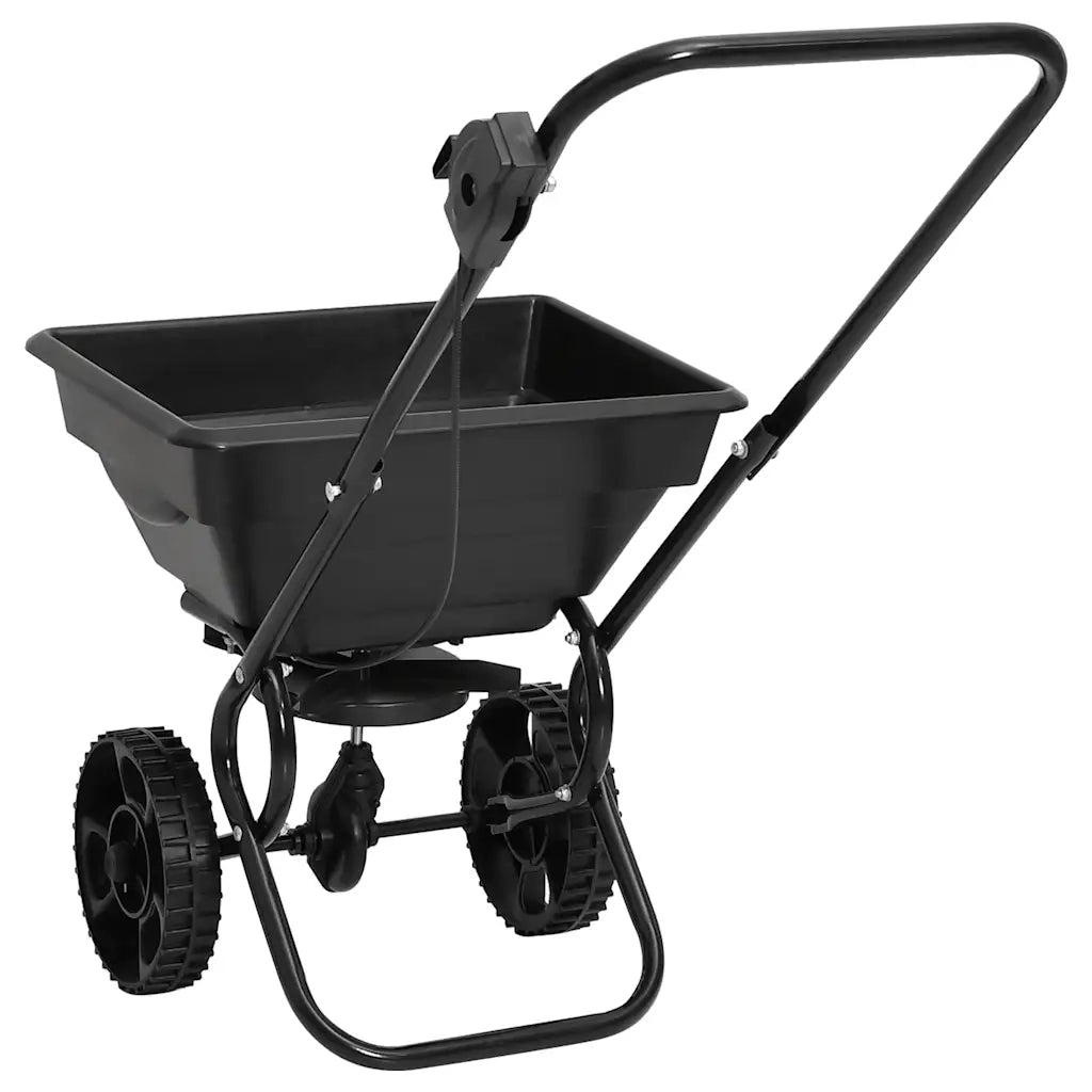 Spargisale a Spinta in PVC e Acciaio 80x46x75 cm 15 L 142965
