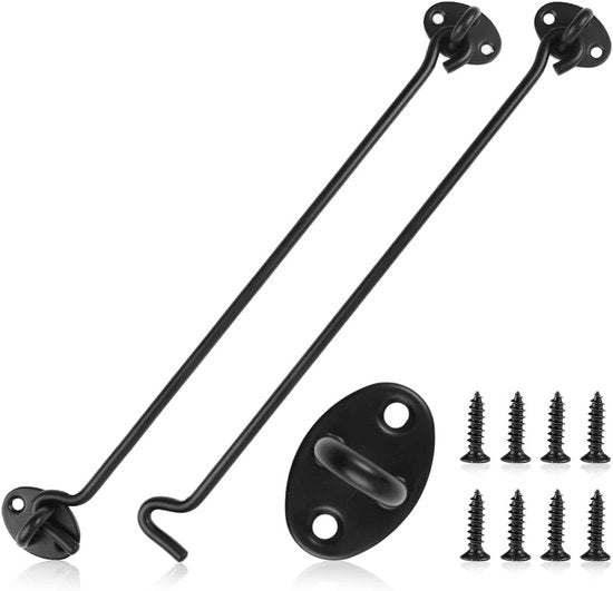 Haken per Storm 2 Stuks 30 cm per Dei, Venti e Porte