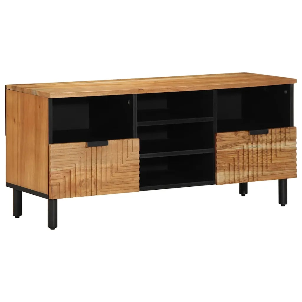 Unità TV Legno di Acacia Massello 100 x 33,5 x 46 cm 4017774