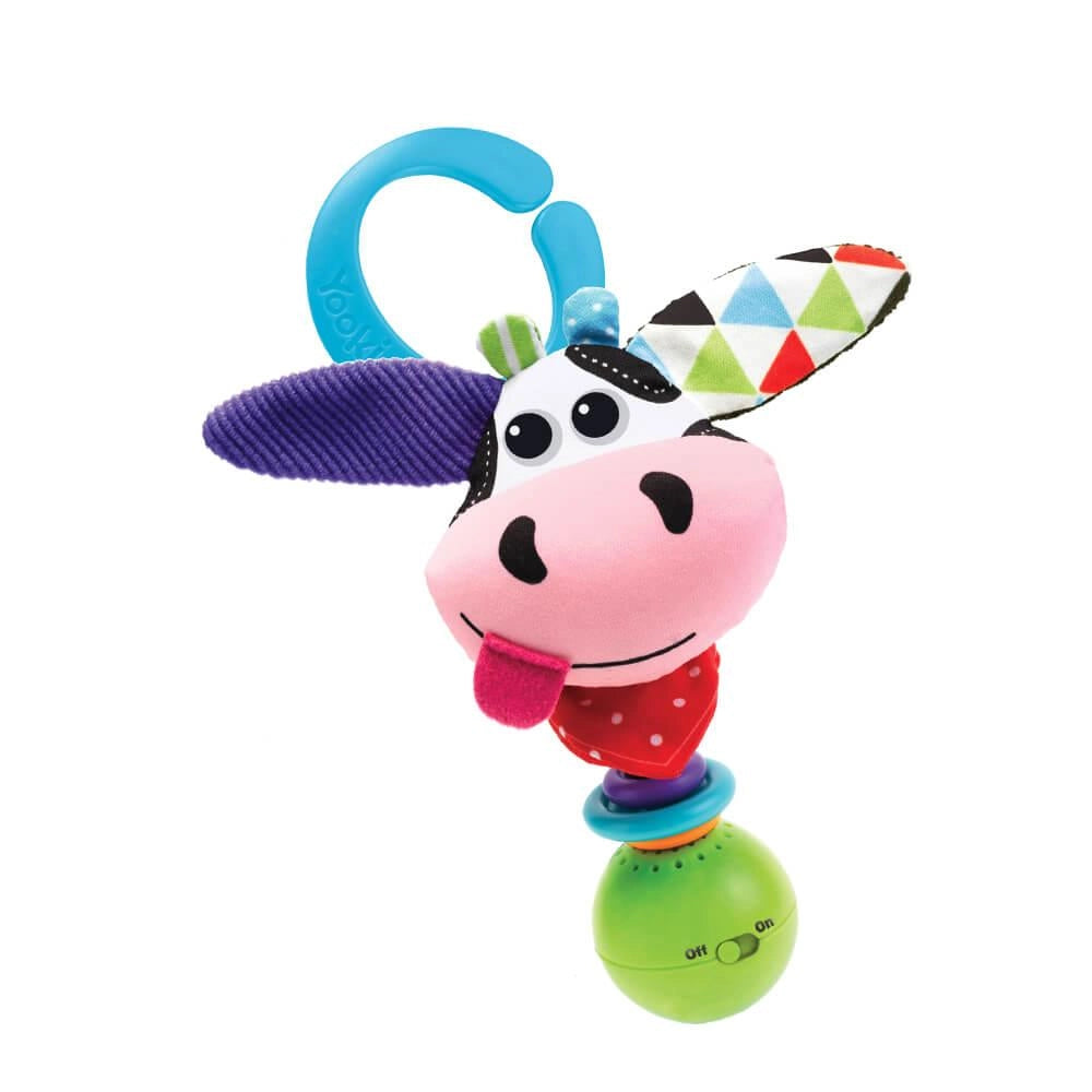 Yookidoo - `Shake me` Rattle - Cow