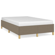 Letto matrimoniale | Letto per adulti | Giroletto senza Materasso Tortora 120x190 cm Tessuto