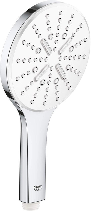 Doccetta a mano Rainshower SmartActive - 130, 3 getti, bianco lunare 26544LS0