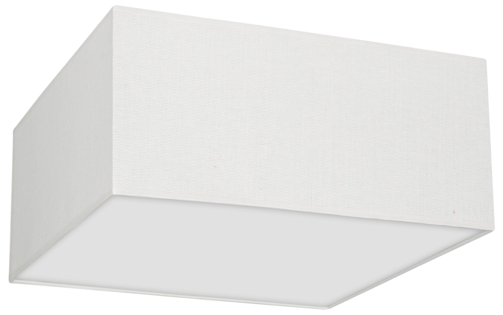 Plafoniera soffitto quadrata Milagro Albion bianca 3xE27 50cm