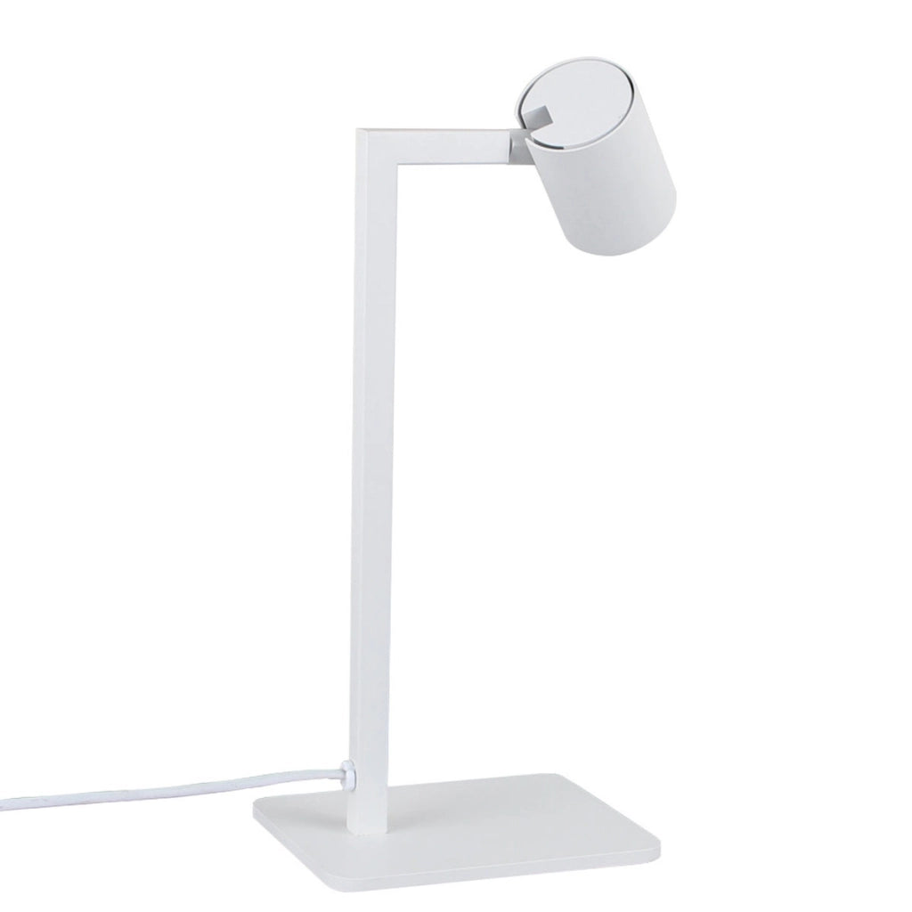 Lampada da scrivania Snow bianca GU10 Light Prestige