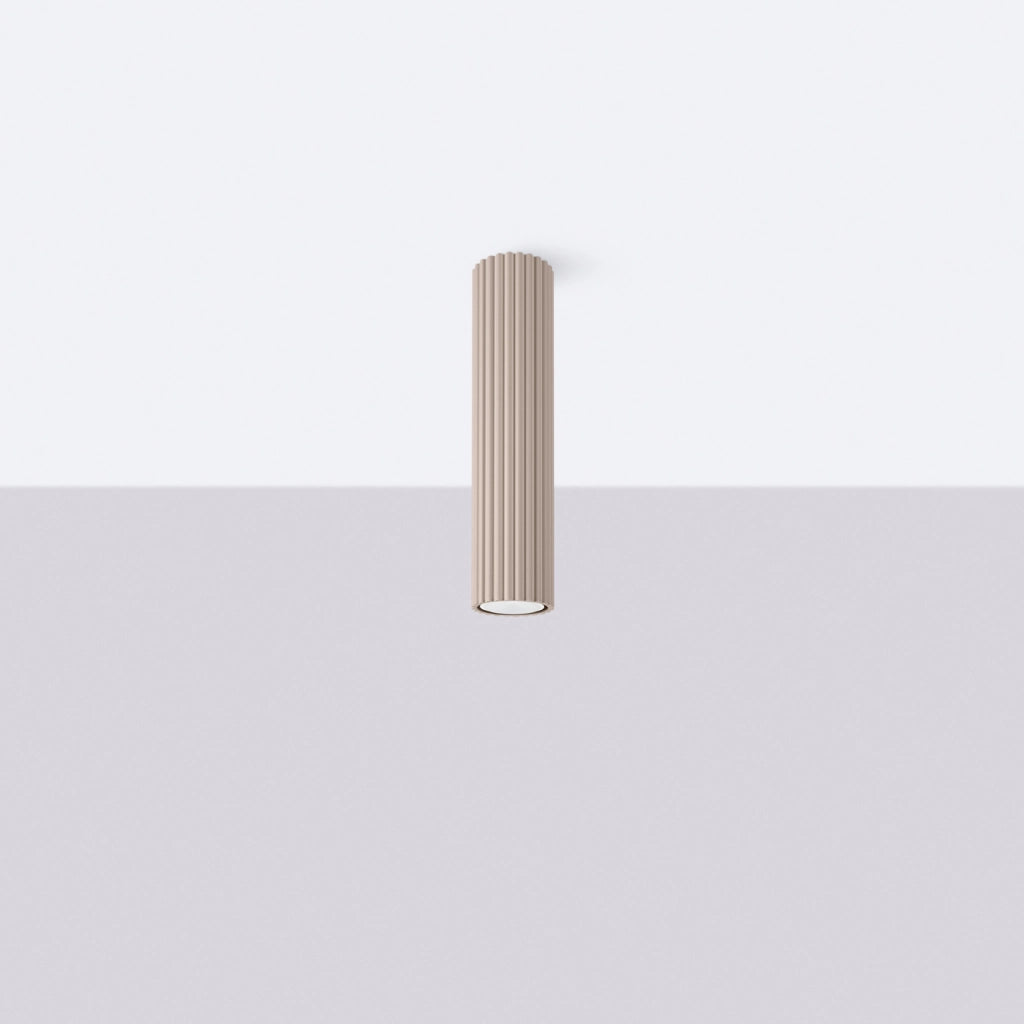 Lampada da soffitto KARBON 30 taupe