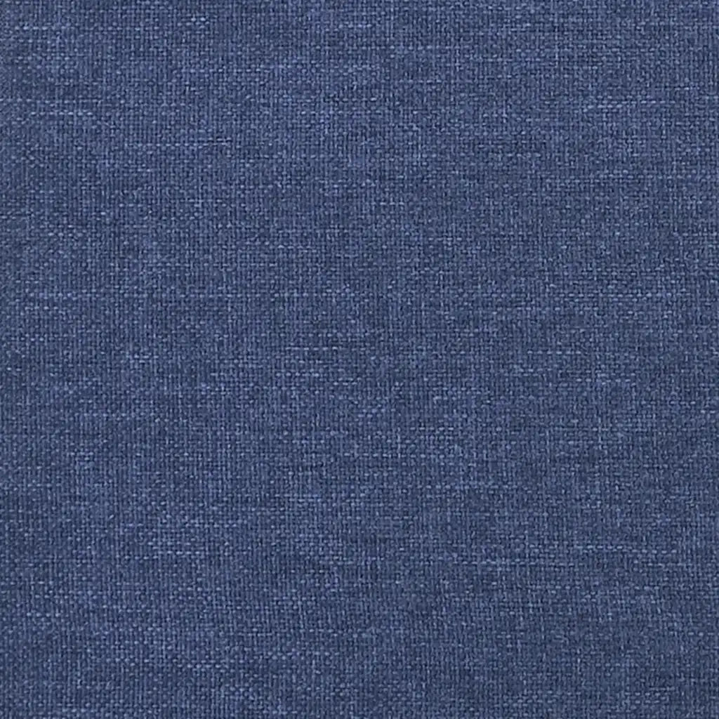 Giroletto con Testiera senza Materasso Blu 90x190 cm Tessuto 347381