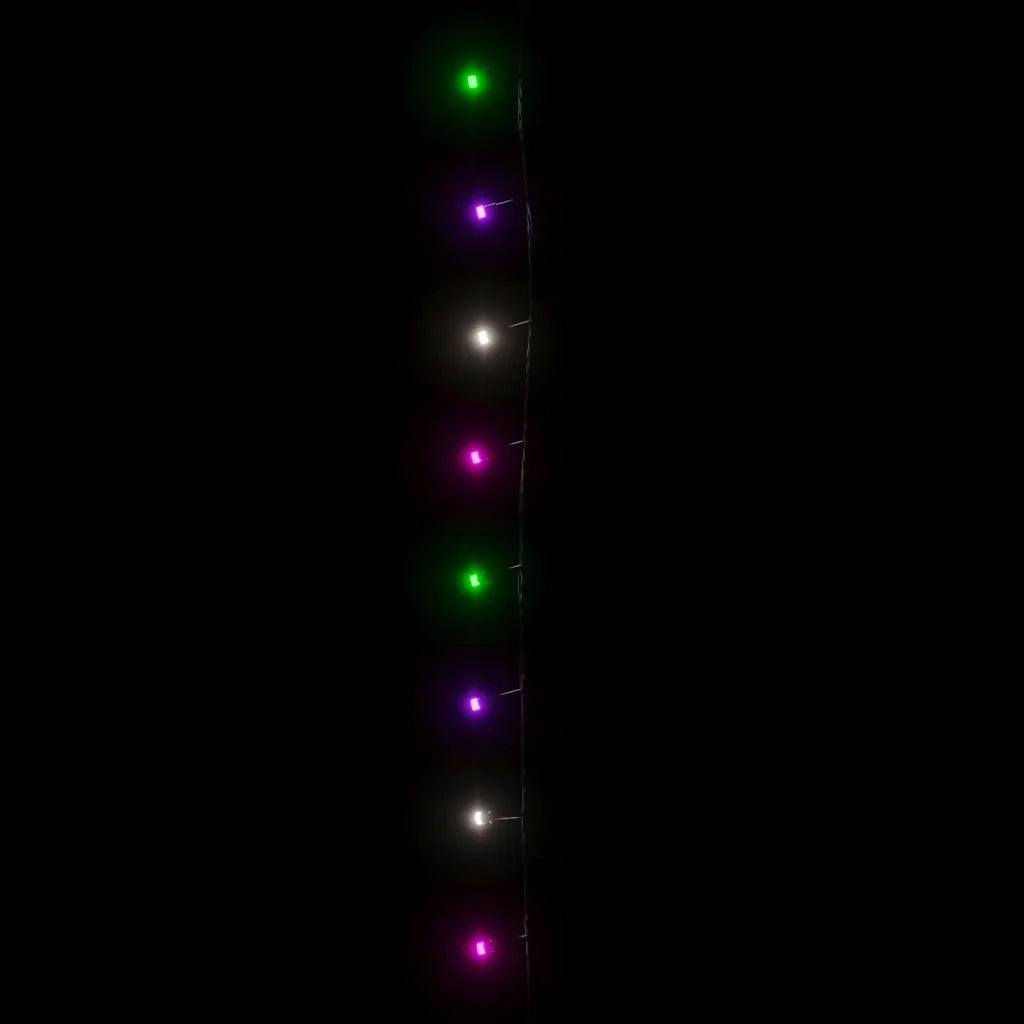 Stringa LED con 400 Luci LED Pastello Multicolore 40 m in PVC 343212