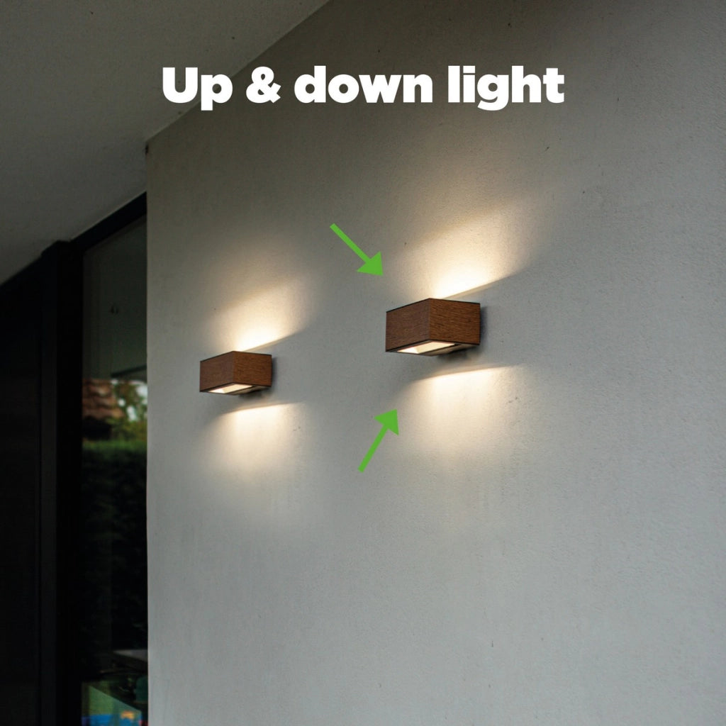 Applique esterna GEMINI antracite LED 10,5W IP54 Lutec