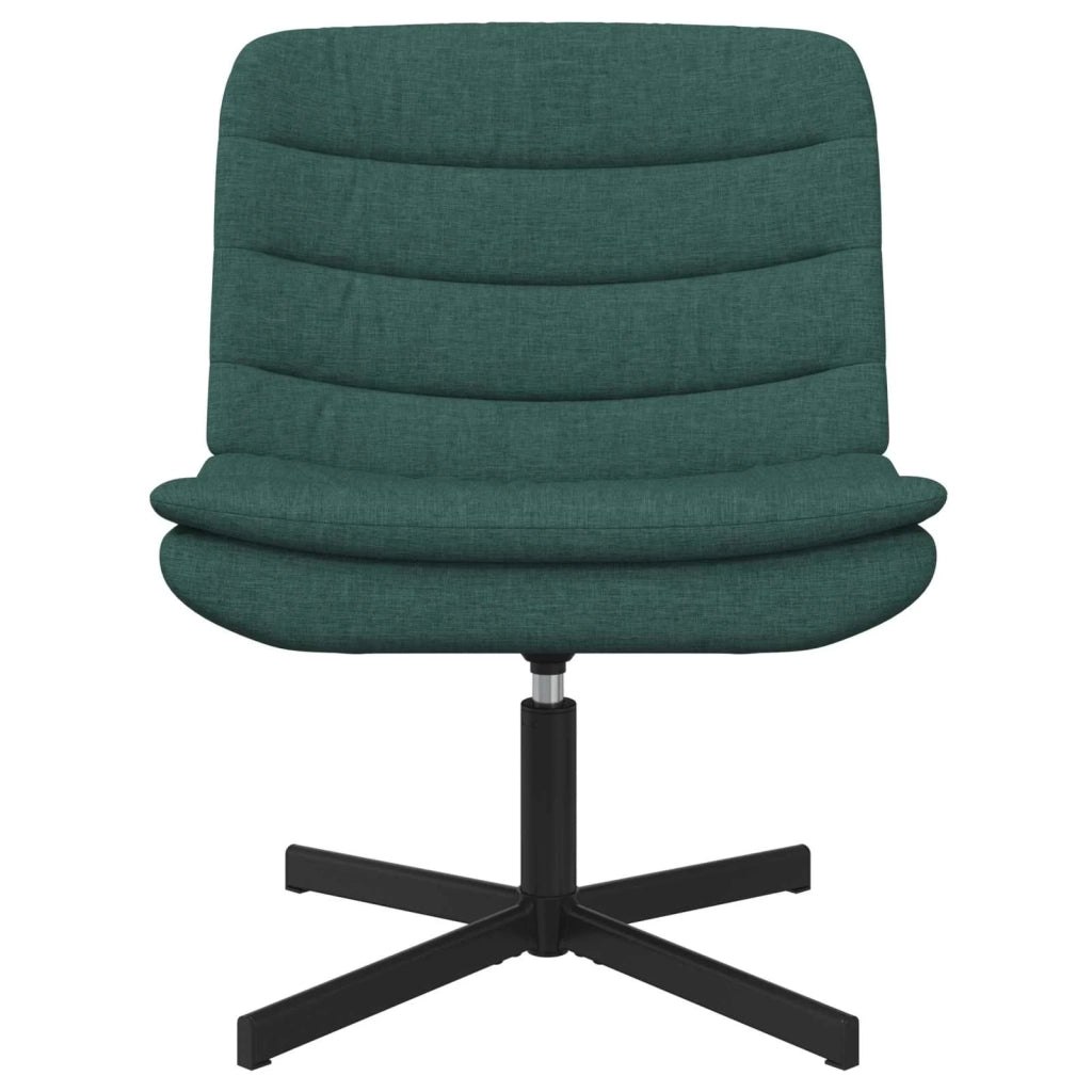 Sedia girevole Verde Scuro 63 x 75 x 76 cm Tessuto 42007354