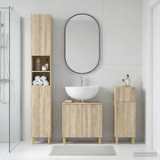 Set di armadietti da bagno in 3 pezzi DELFT 3417866