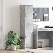 Credenza Grigio cemento 35 x 39 x 168 cm 869333
