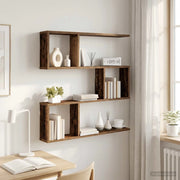Scaffale da parete Legno antico 80 x 12 x 79,5 cm 8012282