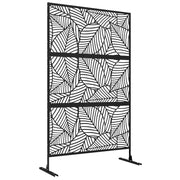 Biombo ¨C Minimal ¨C 122x198 cm Nero