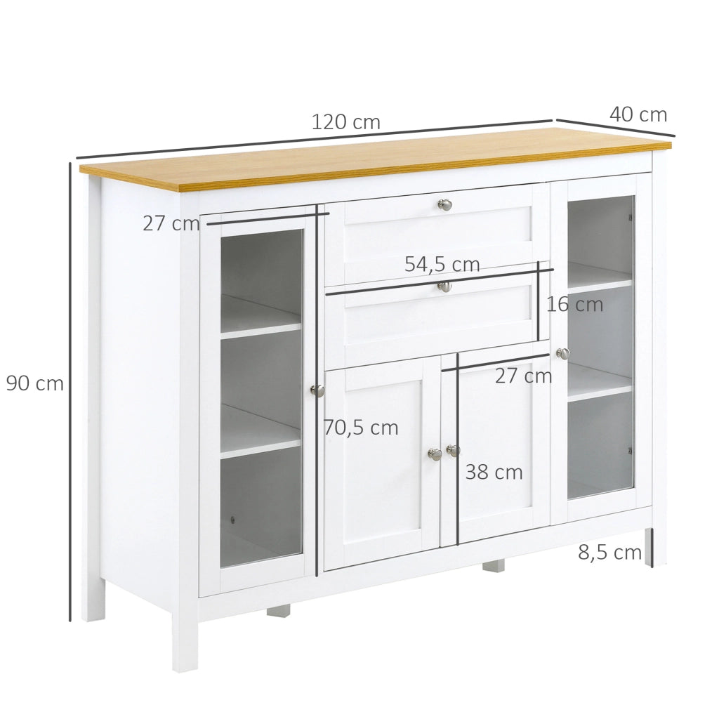 Buffet ¨C zephmum ¨C bianco 120x40x90