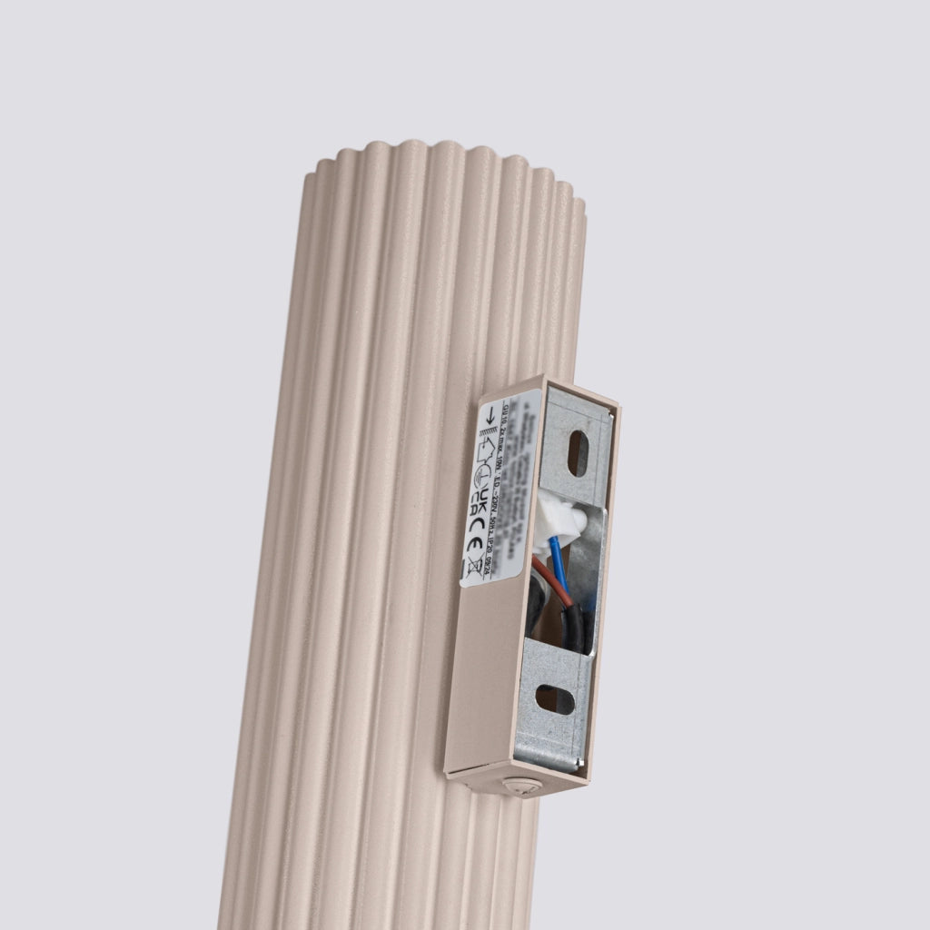 Lampada da parete KARBON 20 taupe