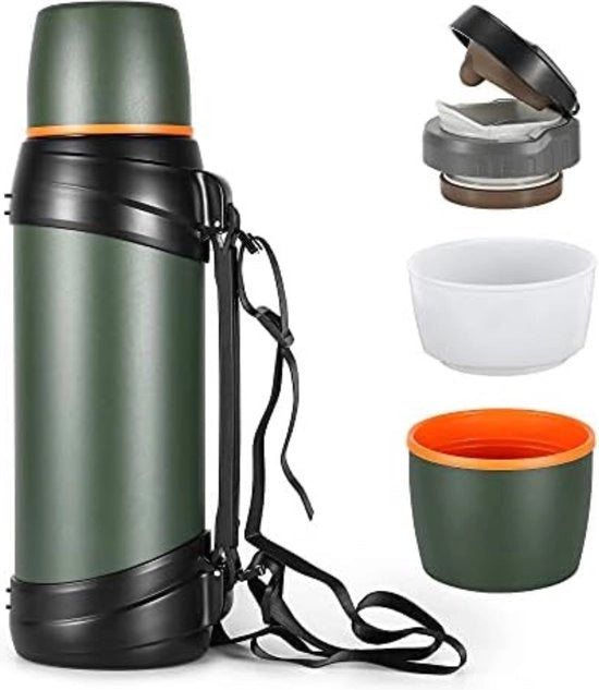 Termos con decorazione - Verde - 2,5L