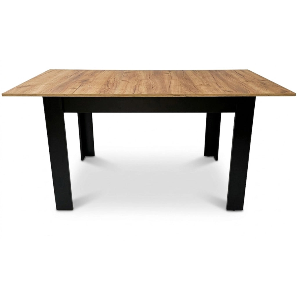 Tavolo allungabile Craft rovere e nero