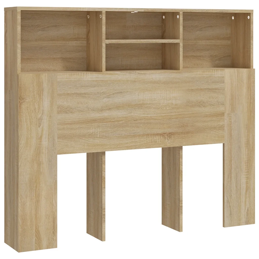 Testiera con Contenitore Rovere Sonoma 120x19x103,5 cm cod mxl 50639