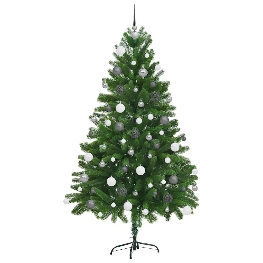 Albero di Natale con 300 LED con supporto Verde 180 cm PE 3396330