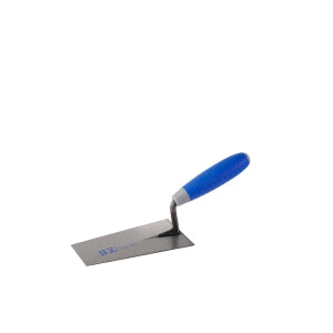 Cazzuolino punta quadra Imballo: 12, Taglia: 14 cm., Materiale: Acciao inox