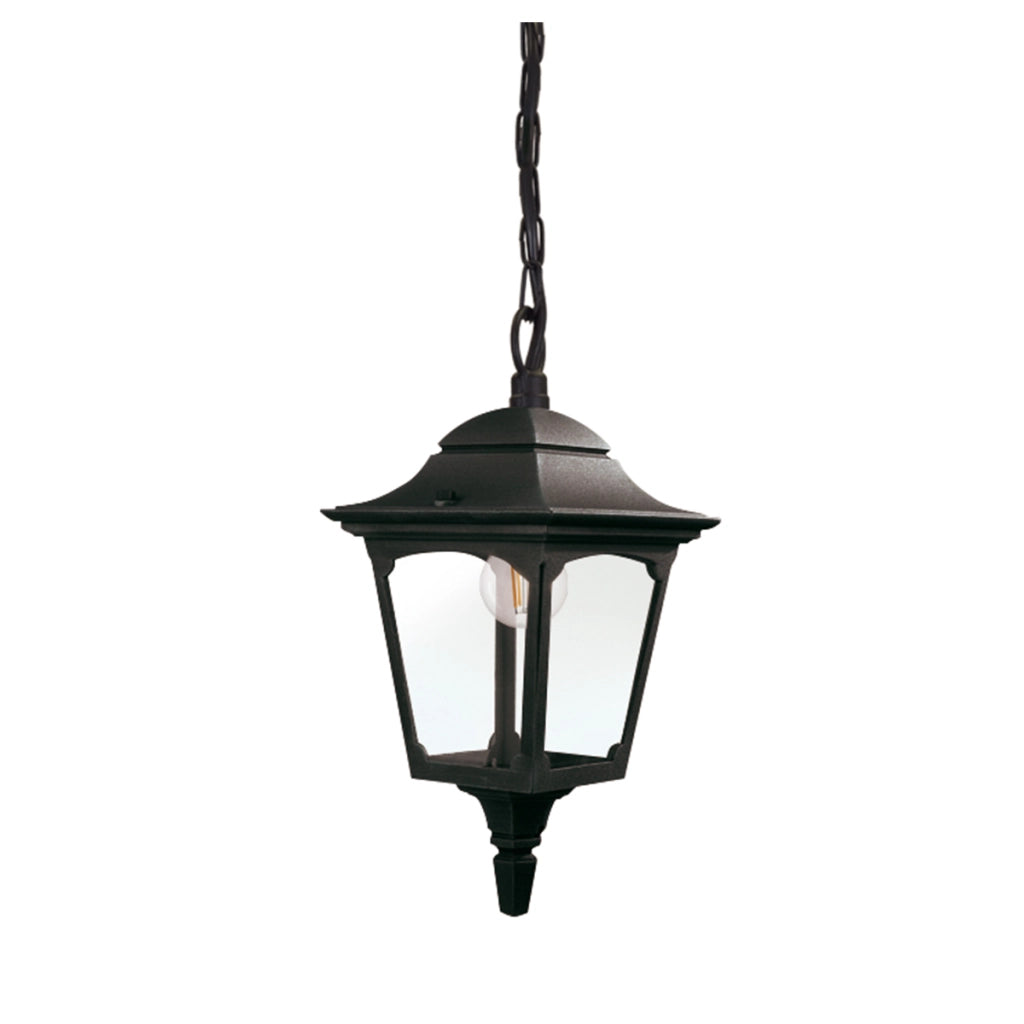 Lampada a sospensione esterna retro Elstead Chapel Mini E27